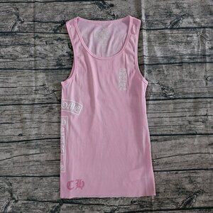 Chrome Hearts Pink Tank Top